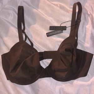 SKIMS Naked Underwire Bra - 34D- Smokey Quartz